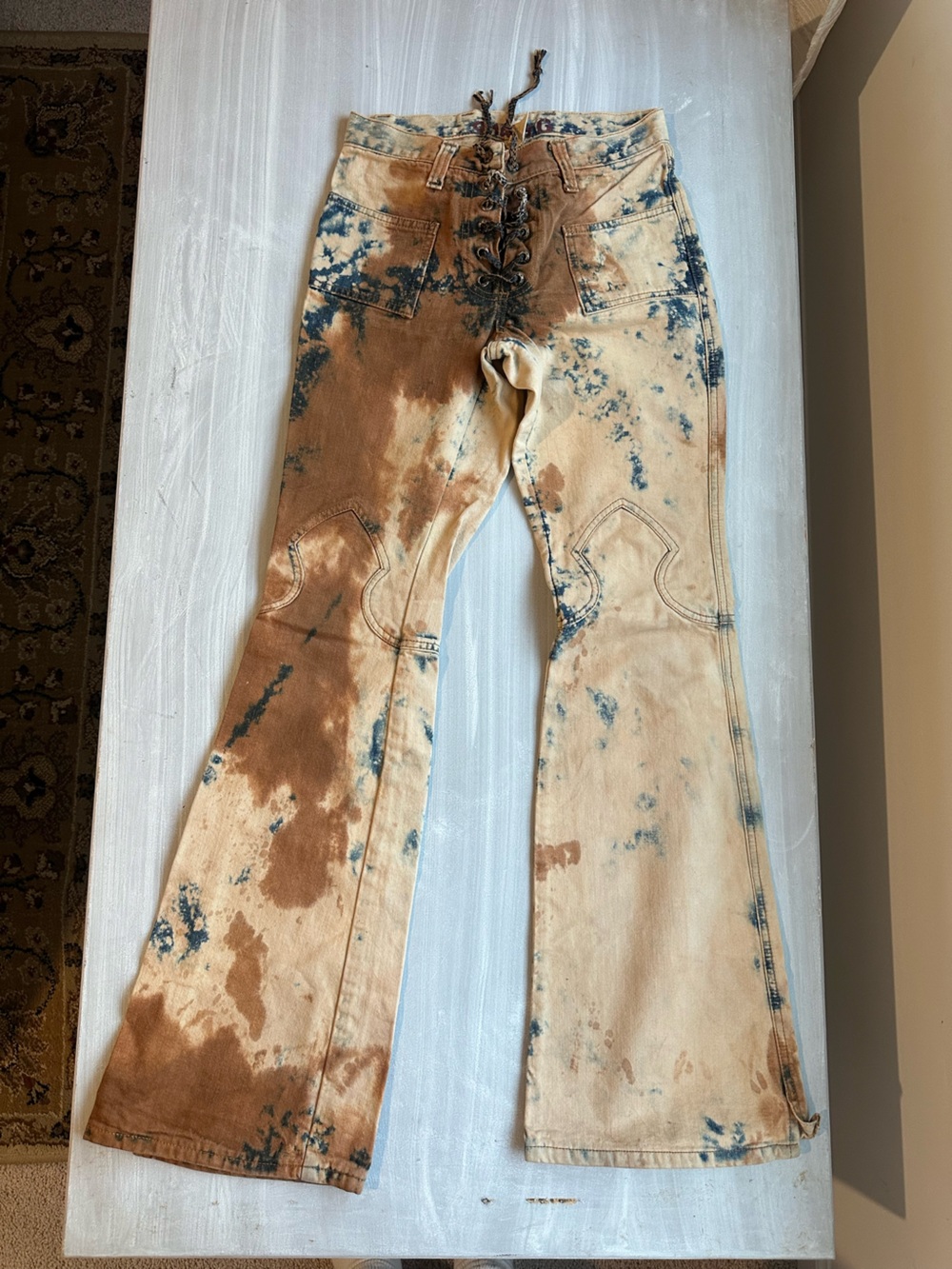 One of a kind diesel distressed jeans